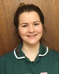 Gemma Mulligan, nurse at O'Reilly & Fee Veterinary Surgery